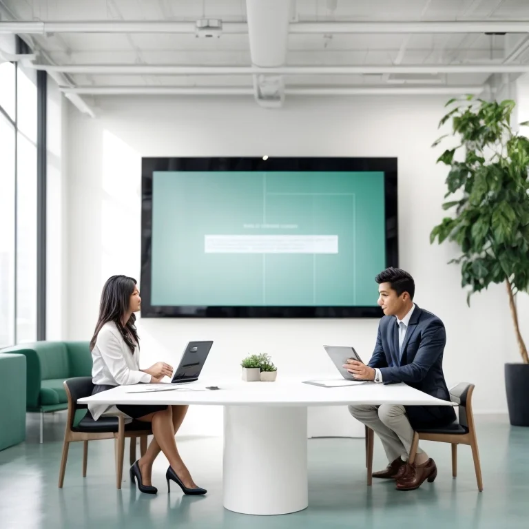 Team engaged in a leadership workshop